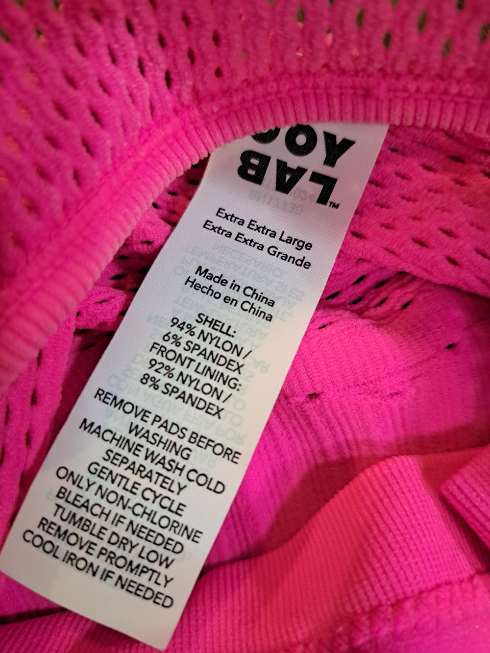 JoyLab Hot Pink Ribbed Knit Romper - Picture 4 of 6